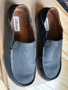 Men's Olukai Moloa Loafer Size 11 Dark Navy